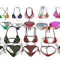 Colorful Bikini Swimwear With Various Styles Multiple Colors And Pattern Designs