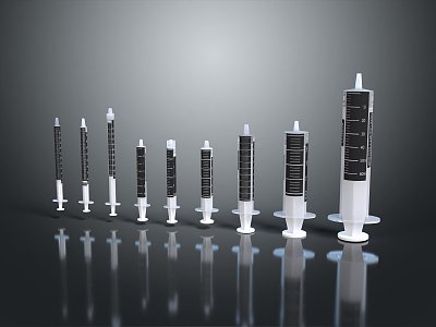 Modern Needle Injection 3d model