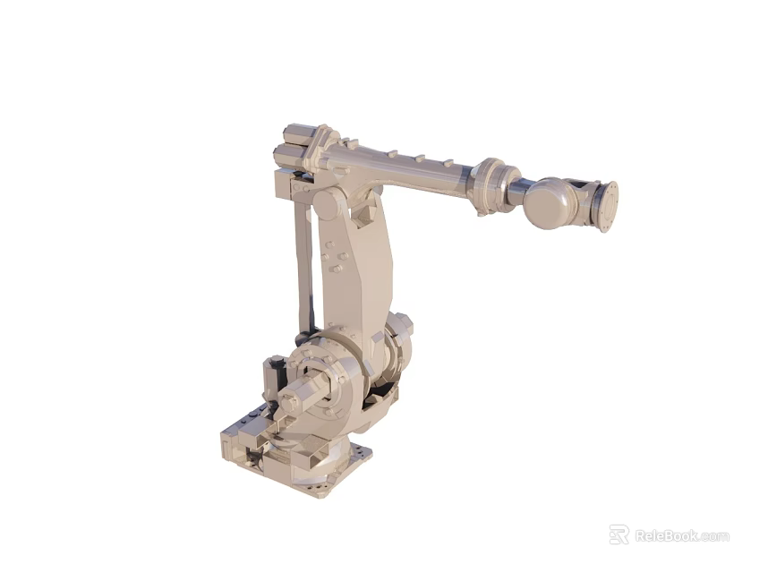 Industrial Equipment Robotic Arm For Manufacturing Automation And Precision Industrial Tasks 3d model 