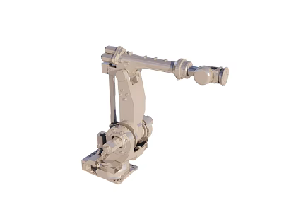 Five degrees of freedom manipulator robot intelligent robot 3d model