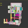 Modern Sci-Fi Equipment Laboratory Experimental Equipment Sci-Fi Items Sci-Fi Components High-Tech Components 3d model