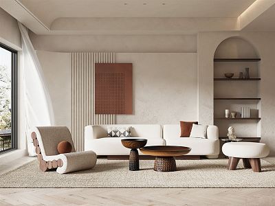 The Silent Living Room 3d model