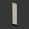 High Quality Natural White Stone With Orange Veins And Rough Surface Texture