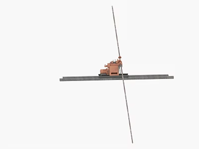 Modern Industrial Machinery Mechanical Vehicles 3d model