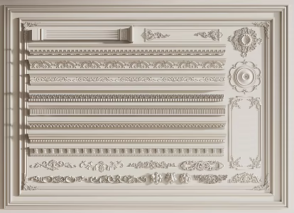 Gypsum Line 3d model