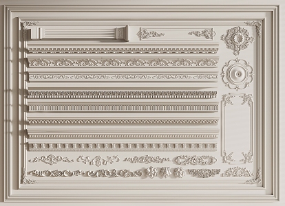 Gypsum Line 3d model