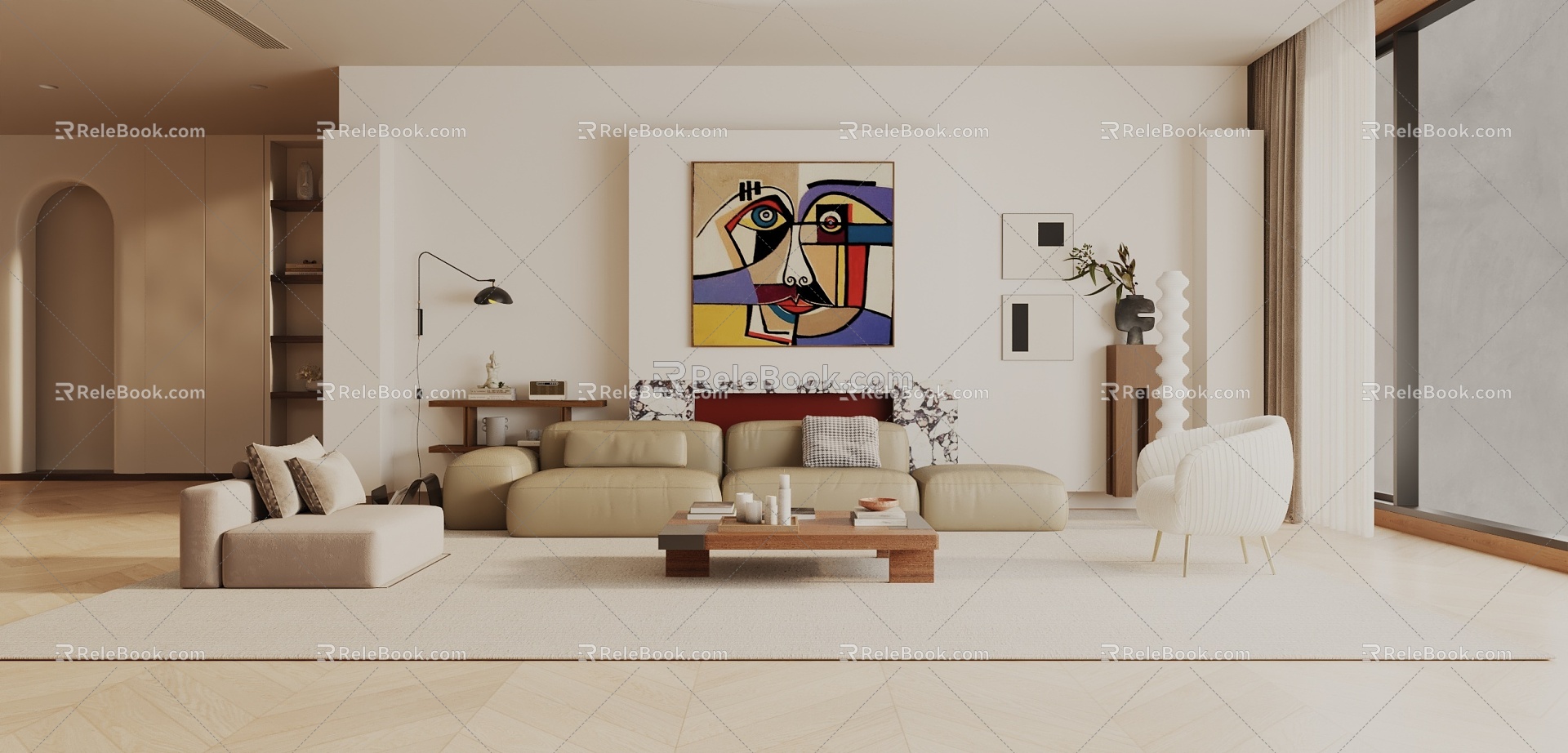 Living room 3d model