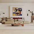 Living room 3d model