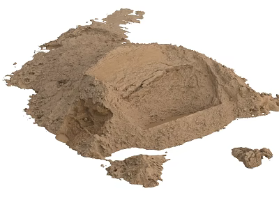 Sand Pile Sand Beach 3d model Sand Pile Sand Beach 3d model