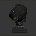 Iconic Batman Symbol Searchlight With Vintage Metal Design And Stable Base Structure