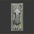 Detailed Reclining Lion Sculpture With Carved Pedestal And Artistic Carving Details