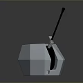 laser tower turret turntable sci-fi tower defense game tower defense sci-fi turret game turret game turret 3d model