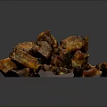 Delicious Oven Roasted Pork Ribs Golden Brown Tender Juicy with Savory Seasoning