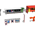 Modern Bus Station Designs With Shelters Advertising Displays and Seating Areas