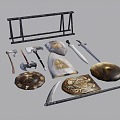 Medieval Weapons 3d model