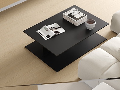 Modern coffee table combination model