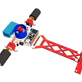 UTCV line inspection robot 3d model