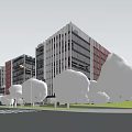 Style complex 3d model