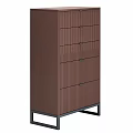 Modern Storage Cabinets In Gray Brown Light Gray With Golden Black Legs And Drawers Design