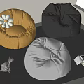 Lazy Sofa Single Sofa Recliner 3d model
