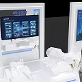 Sunsun CEEP Exhibition Booth With Modern Design LED Screens And Lighting
