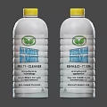 Multi Purpose Cleaning Products With Natural Ingredients And Micro Particles For Grease Removal 3d model