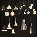 Stylish Modern Pendant Lights With Various Designs Gold Black And Glass