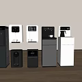 Modern Electrical Water Dispensers With Various Styles And Colors For Daily Use
