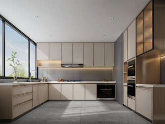 Modern Kitchen 3d model