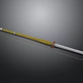 Industrial Ceramic Heating Tube With Yellow Coil And White Insulated Ends