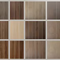 Various Stone Wood Texture Samples With Different Natural Color And Grain Patterns 3d model