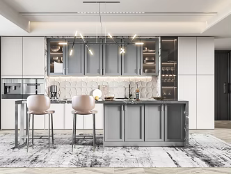 Modern Kitchen 3d model