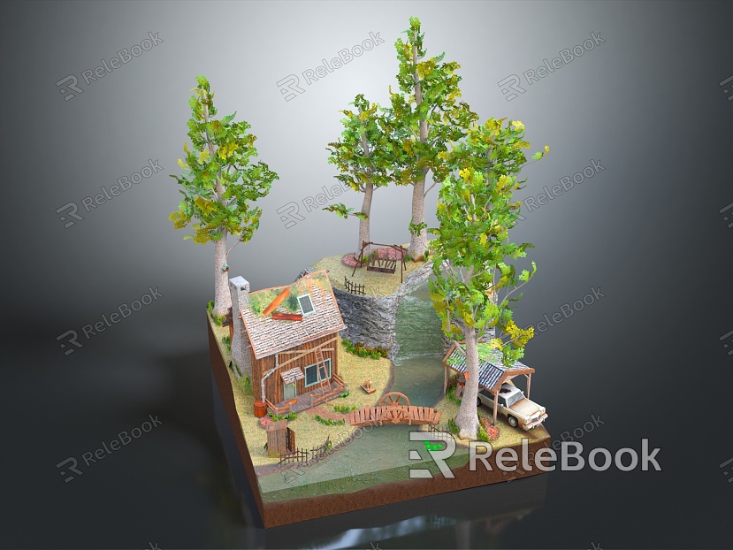 Modern Vine Beach Seaview Room Holiday Island model