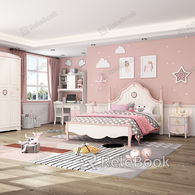 Modern Children's Room model