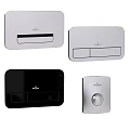 Various Styles Daily Washing Products In Silver And Black Modern Design Cases