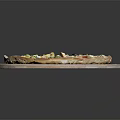 Delicious Pizza Topped With Fresh Vegetables Chicken And Cheese On Wooden Board