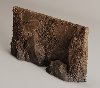 Stone background wall 3d model