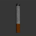 Everyday Household Essential Cylindrical Roll With Orange Bottom And White Label Packaging
