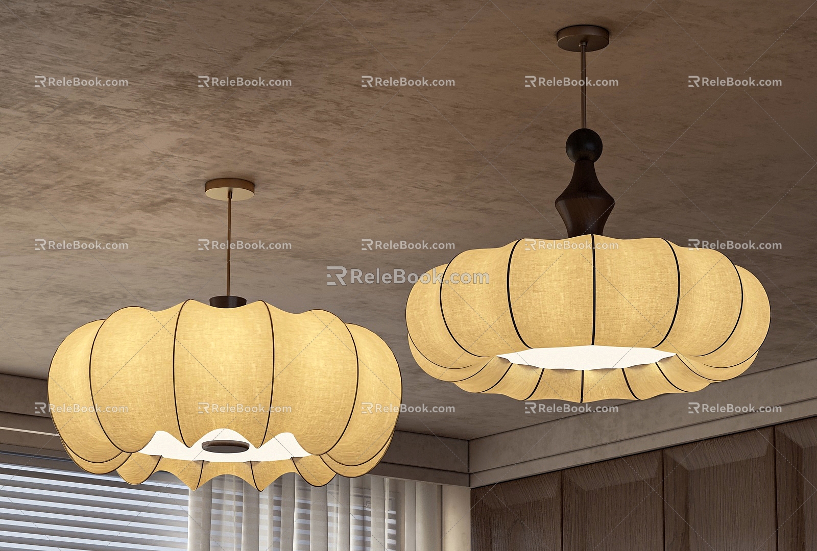 Quiet Chandelier 3d model