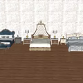 Various Styles Double Bed Designs With Ornate Headboards Nightstands And Table Lamps