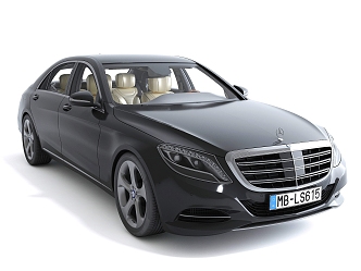 Modern Style Sedan Car Mercedes-Benz 3d model