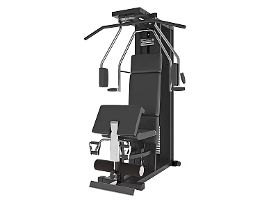 Multi Functional Sports Equipment with Adjustable Seats for Gym Training Workouts 3d model