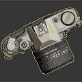 Vintage Canon AE 1 Electronic Camera With Classic Design And Lens