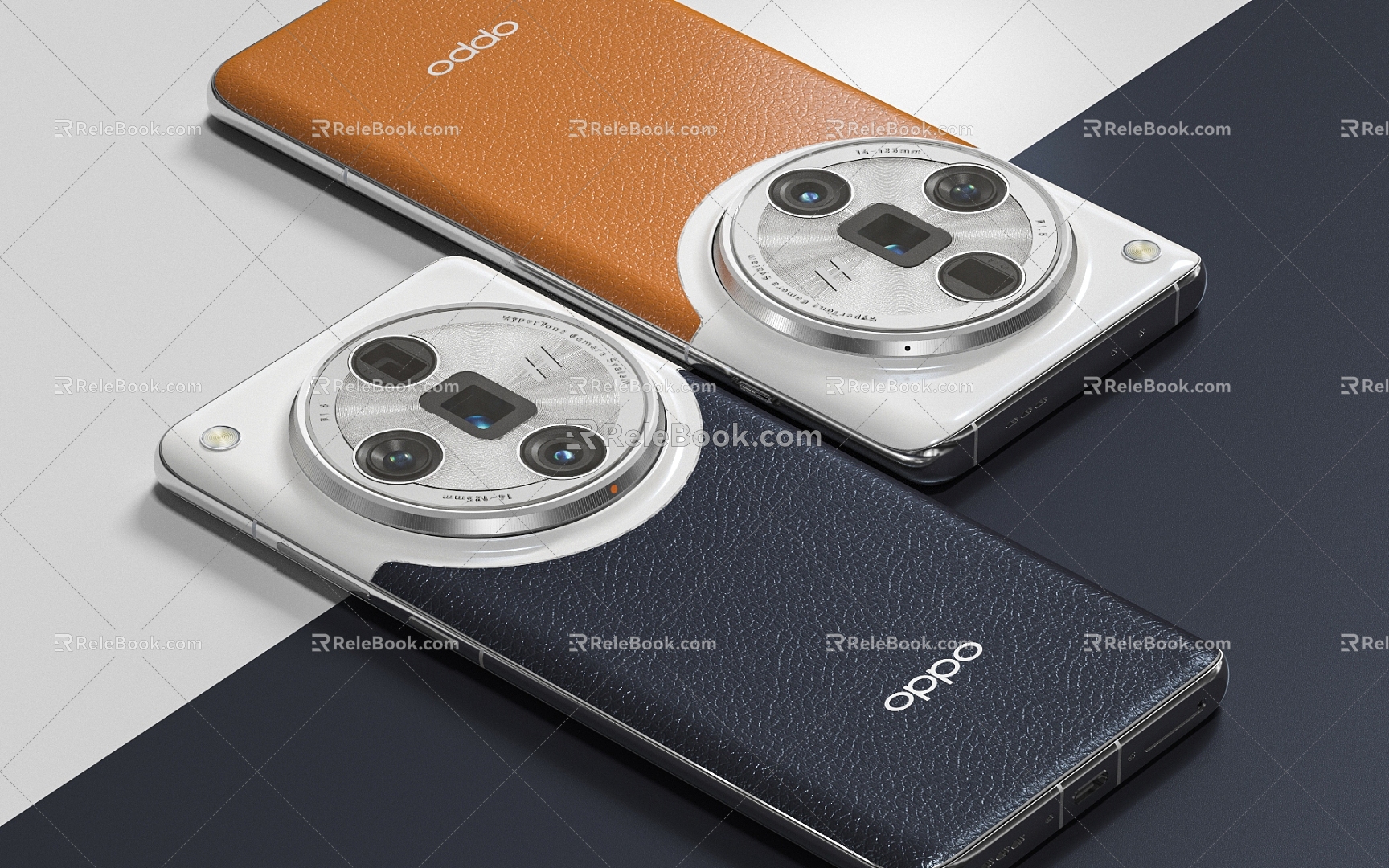 OPPO mobile phone OPPO Find X7 mobile phone photo AI mobile phone Apple mobile phone Xiaomi mobile phone Huawei mobile phone 3d model