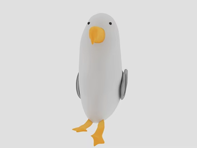 Modern toy desk cute ornaments 3d model