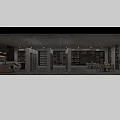 Modern Retail Store Interior With Wooden Display Shelves Product Arrangements And Bright Lighting