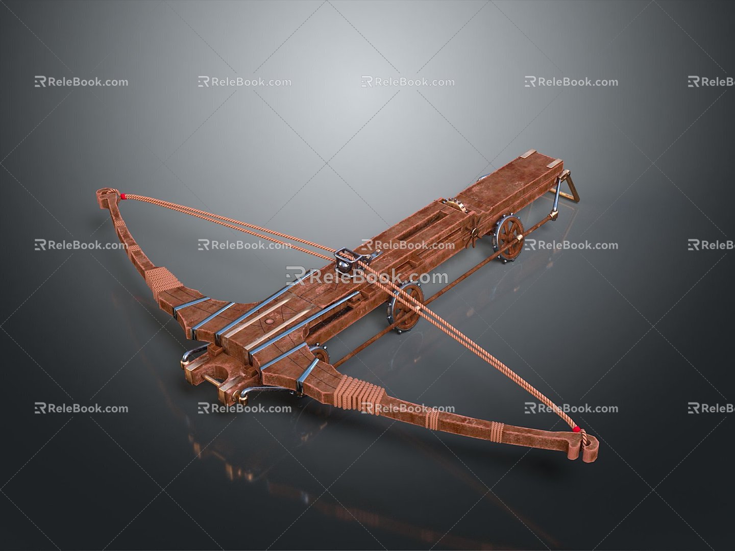 Crossbow Crossbow Crossbow Crossbow Mechanical Crossbow Shift Bow and Arrow Shoot Far Equipment Weapons High-tech Crossbow 3d model