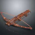 Crossbow Mechanical Crossbow Shift Bow and Arrow Shoot Far Equipment Weapons High-tech Crossbow 3d model