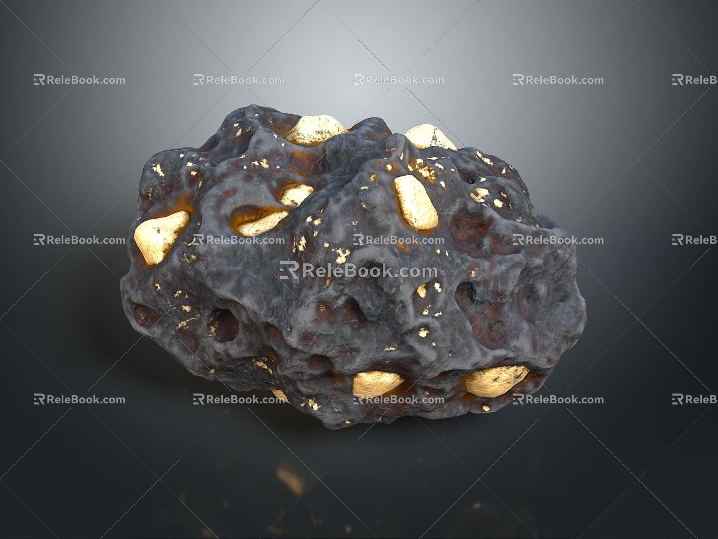 Stone Rock Stone Stone Appreciation Stone Strange Stone Ore Realistic 3d model