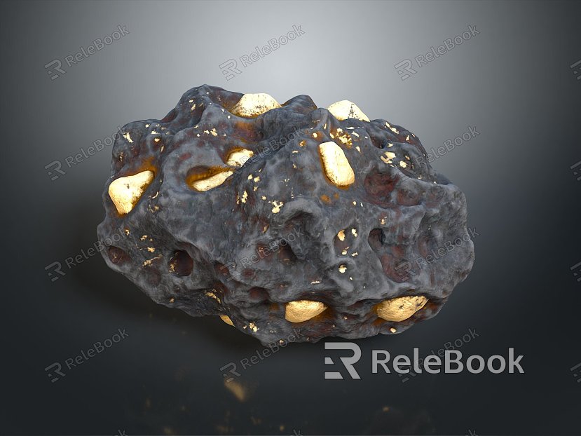 Stone Rock Stone Stone Appreciation Stone Strange Stone Ore Realistic model